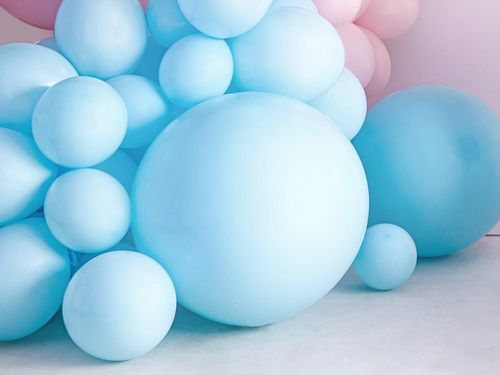 "Balon okrągły 60cm, Pastel Light Blue" na Arena.pl
