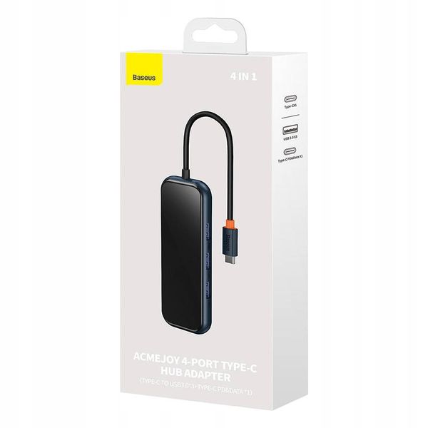 HUB 4IN1 BASEUS ACMEJOY SERIES USB-C DO 3XUSB 3.0 zdjęcie 10