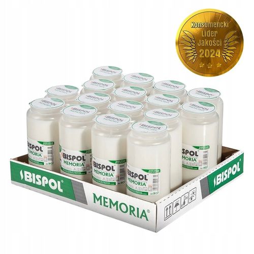 Wkłady olejowe zgrzewka 16 sztuk Memoria białe 14cm WO7 na Arena.pl