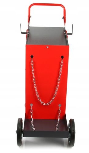 WÓZEK SPAWALNICZY DO SPAWAREK z półką na butle na Arena.pl