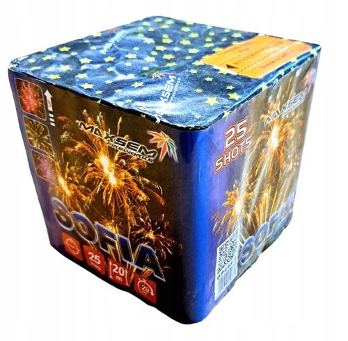 Wyrzutnia fajerwerków Maxsem 20 mm 25 strz. na Arena.pl