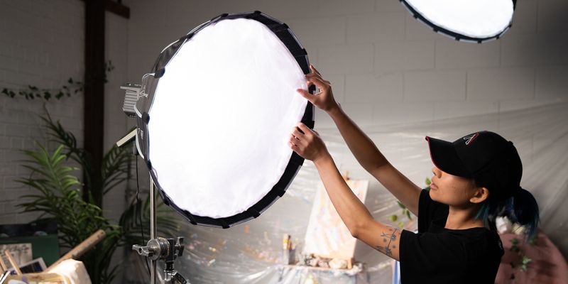 Softbox Aputure Light Dome mini III zdjęcie 6