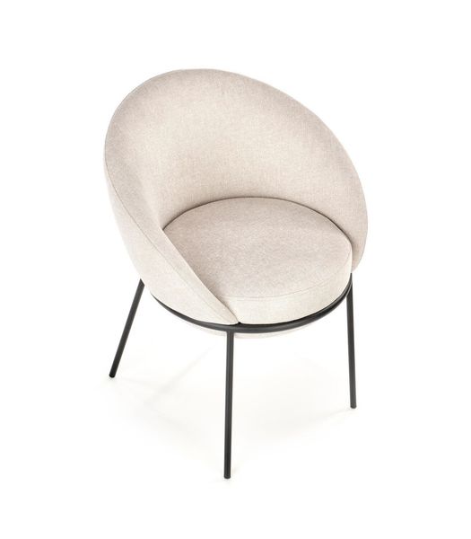 Krzesło Eggy beżowe zdjęcie 2