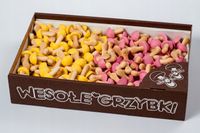 MAVESPA Wesołe Grzybki Banan Truskawka, 1 kg