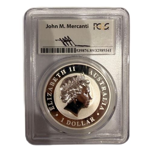 Australijski Orzeł 1 uncja srebra 2015 PCGS Gem BU na Arena.pl