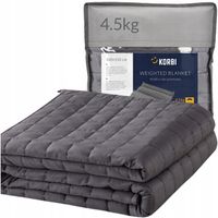 KOŁDRA OBCIĄŻENIOWA KOC SENSORYCZNY ANTYSTRESOWY TORBA 100x150 4,5 kg