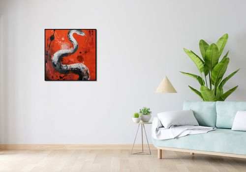 Plakat 70x70cm Smoczy Oddech Węża na Arena.pl
