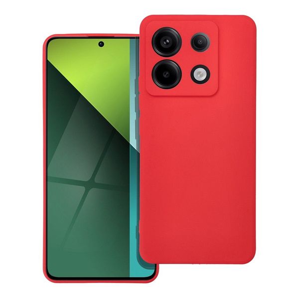 Futerał SOFT do XIAOMI Redmi Note 13 Pro 5G czerwony zdjęcie 1