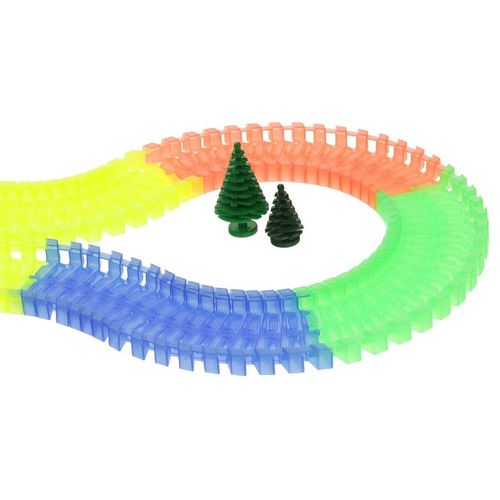 Tor Samochodowy Świecący 528el Magic Track 2 Autka na Arena.pl