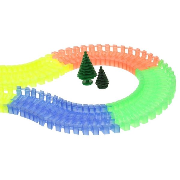 Tor Samochodowy Świecący 528el Magic Track 2 Autka zdjęcie 9