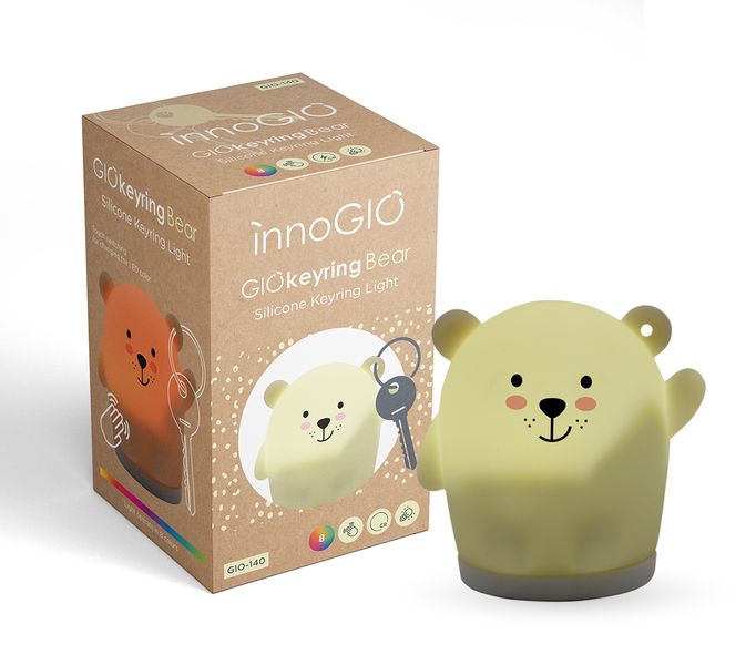 INNOGIO GIO-150 Lampka silikonowa GIOkeyring Bear zdjęcie 1