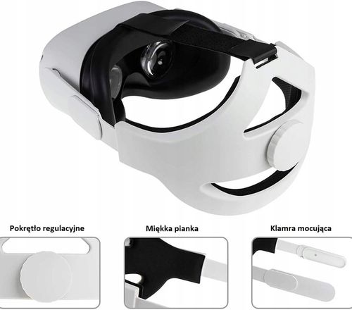 KIWI Quest 2 Pasek Do Gogli Strap Pasek na głowę na Arena.pl