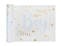 Bieżnik flizelinowy Baby Boy baby shower dla chłopczyka 0,28 x 3 m