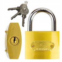 KŁÓDKA WODOODPORNA ŻELIWNA SAMOZATRZASKOWA 3 KLUCZYKI