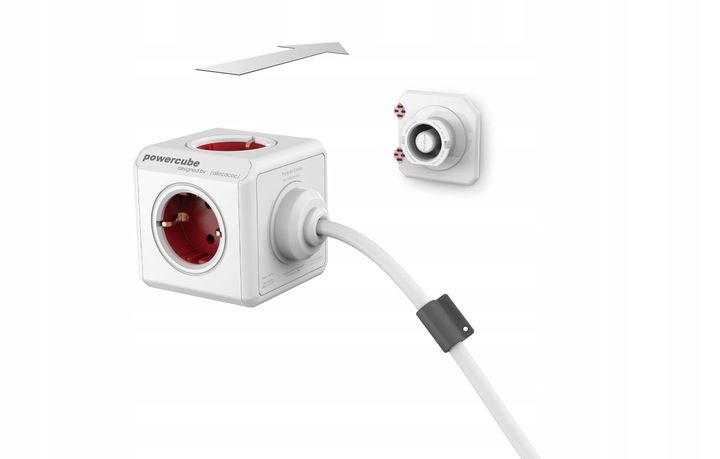 Listwa przedłużacz PowerCube Extended 1,5 m szary zdjęcie 11