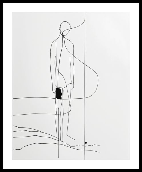 Plakat 40x50cm Samotna Wędrówka zdjęcie 3