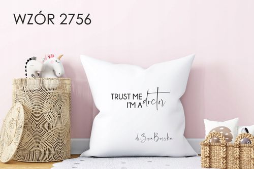 Poduszka z nadrukiem PREZENT dla PIELĘGNIARKI na Arena.pl