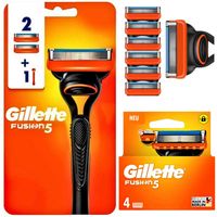 Zestaw Gillette Fusion 5 ostrza plus maszynka Gillette Fusion5 zestaw x 6