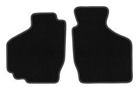 Dywaniki przednie welurowe czarne do: Suzuki Ignis I 2001-2008 hatchback