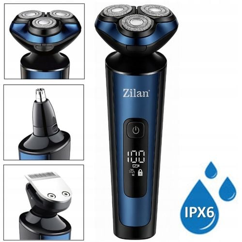 GOLARKA MĘSKA TRYMER MASZYNKA DO BRODY GŁOWY NOS USZY WET&DRY USB AION na Arena.pl