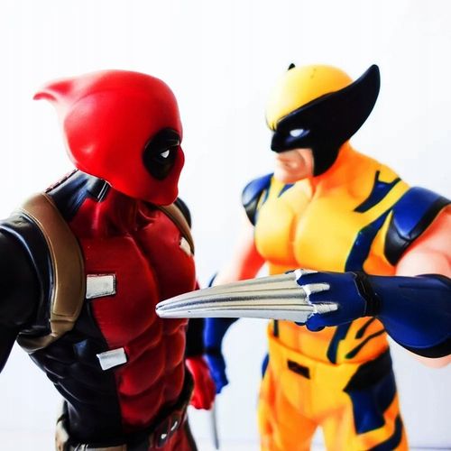 FIGURKA DEADPOOL DUŻA olbrzymia 34 cm, DEADPOOL & WOLVERINE 2024 na Arena.pl