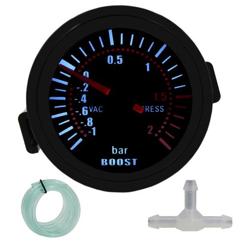 WSKAŹNIK CIŚNIENIA DOŁADOWANIA TURBO BOOST ZEGAR CIŚNIENIE 2BAR PODŚWIETL. na Arena.pl