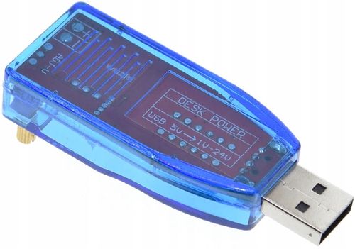 Przetwornica DC zasilacz USB regulowana 0.6V  - 25V 3W automat step up down na Arena.pl