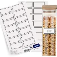 28x Etykiety Samoprzylepne Naklejki Uniwersalne na Przetwory Słoiki Butelki