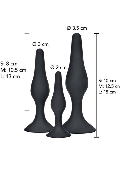Curvy Companions Kit 3Pcs Black zdjęcie 3
