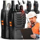 KRÓTKOFALÓWKI WALKIE TALKIE BAOFENG x2 DUŻY ZASIĘG RADIOTELEFON ŁOKI TOKI