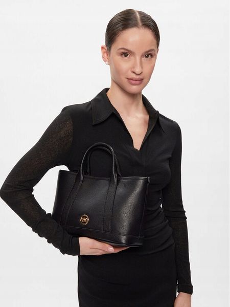 MICHAEL Michael Kors Torebka Luisa 30R4G99T1L Czarny zdjęcie 4