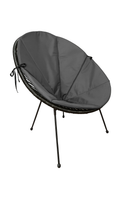 Poduszka Acapulco wodoodporna na fotel Oxford grafit