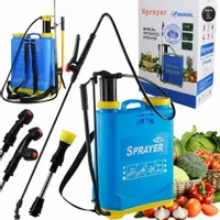 OPRYSKIWACZ CIŚNIENIOWY SPRYSKIWACZ 16L LANCA RĘCZNY PLECAKOWY OGRODOWY