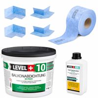 Szlam 2K 14kg Taśma 10m Hydroizolacja na Balkon i Taras