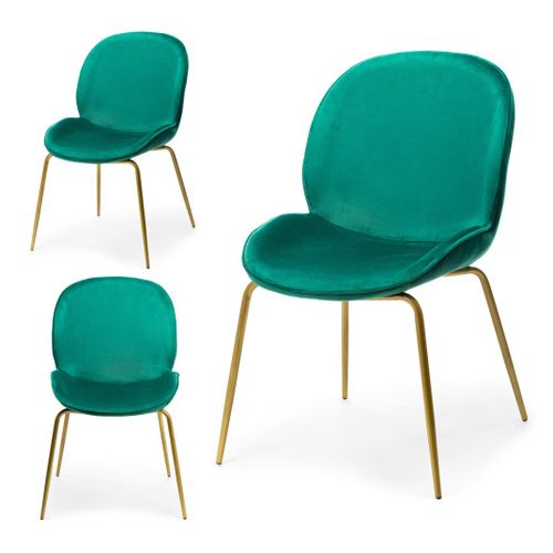 Krzesło Lori Gold Dark Green na Arena.pl