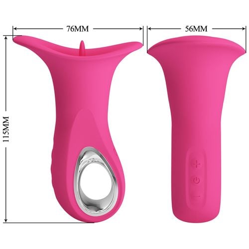 Pretty Love - Clyde, 12 Vibration Functions 12 Licking Settings na Arena.pl