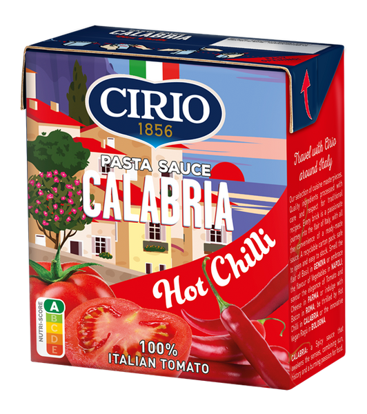 CIRIO Sos Kalabria - Hot Chilli 340 g Tetra Pack zdjęcie 1