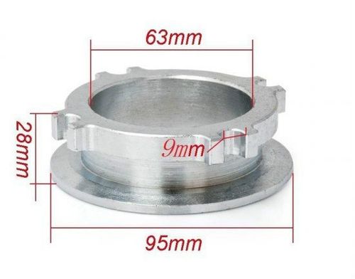 Flansza Downpipe T03 4 śruby na 2,5" V-Band na Arena.pl