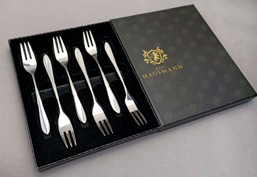 ZESTAW WIDELCZYKI DO CIASTA 6 os kpl PREMIUM 18/10 na Arena.pl