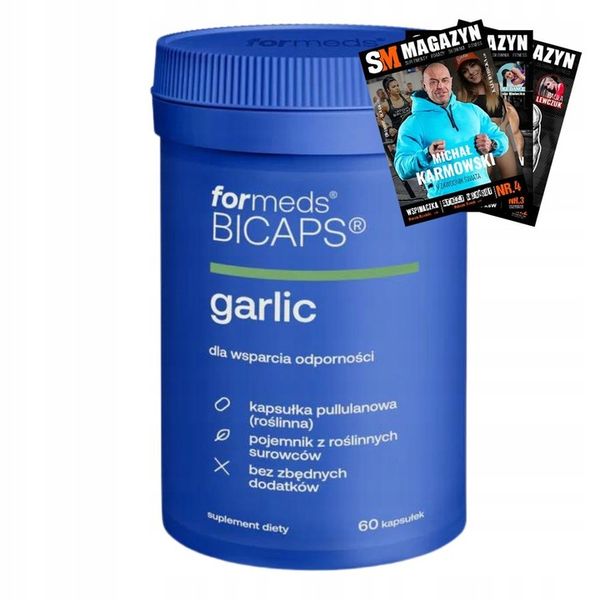 FORMEDS BICAPS GARLIC EKSTRAKT CZOSNEK POSPOLITY ODPORNOŚĆ 250 mg 60 kaps zdjęcie 1