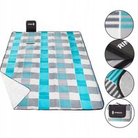 KOC PIKNIKOWY PLAŻA BIWAK 200x200 cm MATA IZOLACJA NIEPRZEMAKALNA PLAŻOWY