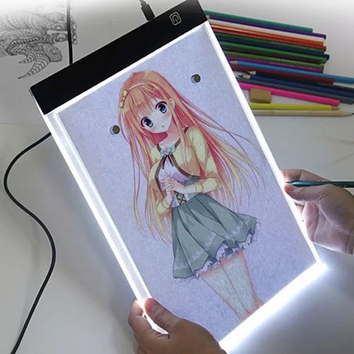 Tablica podświetlana deska kreślarska do rysowania LED A4 na Arena.pl