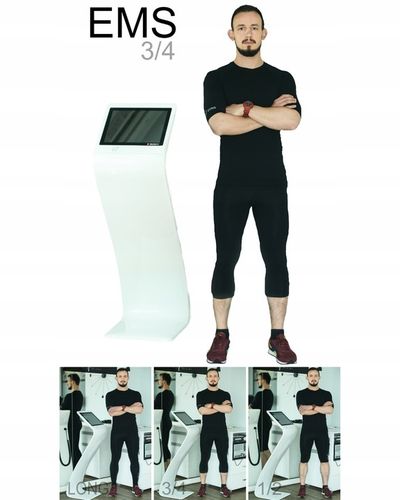 CUNA odzież męska do elektrostymulacji mięśni 3/4 L - trening EMS na Arena.pl