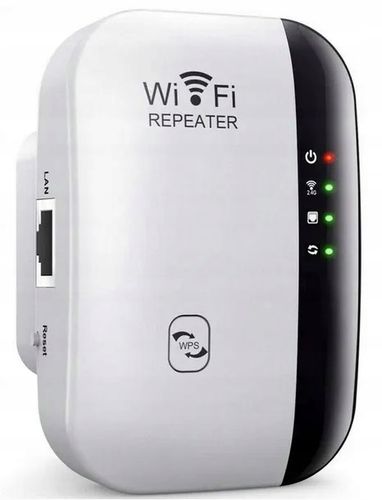 Wzmacniacz sygnału Wi-FI Mocny Repeater Access Point Router 300 Mb/s 2.4GHz na Arena.pl