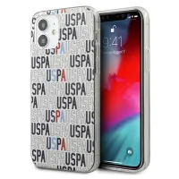 Etui U.S. Polo Assn. Logo Mania Collection na iPhone 12 mini - białe