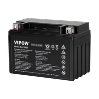 Akumulator motocyklowy 12V 9Ah MC Vipow skuter motor quad