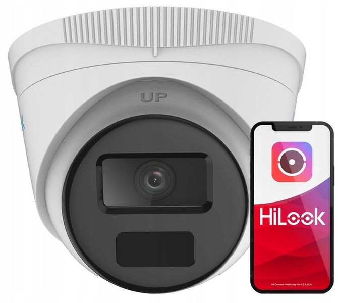Kamera IP 4MPx HiLook by Hikvision IPCAM-T4-P 2.8MM Zewnętrzna Aplikacja zdjęcie 1