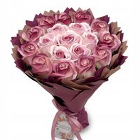 Bukiet mydlany kwiaty mydlane róże. Prezent na 18 Urodziny, Ślub