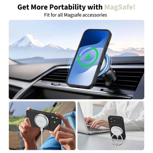 Etui Tech-Protect Silicone MagSafe na iPhone 17 - czarne na Arena.pl