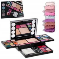 DUŻY KUFEREK MAKE UP 41EL PUDER CIENIE DO POWIEK ORYGINALNY PREZENT**